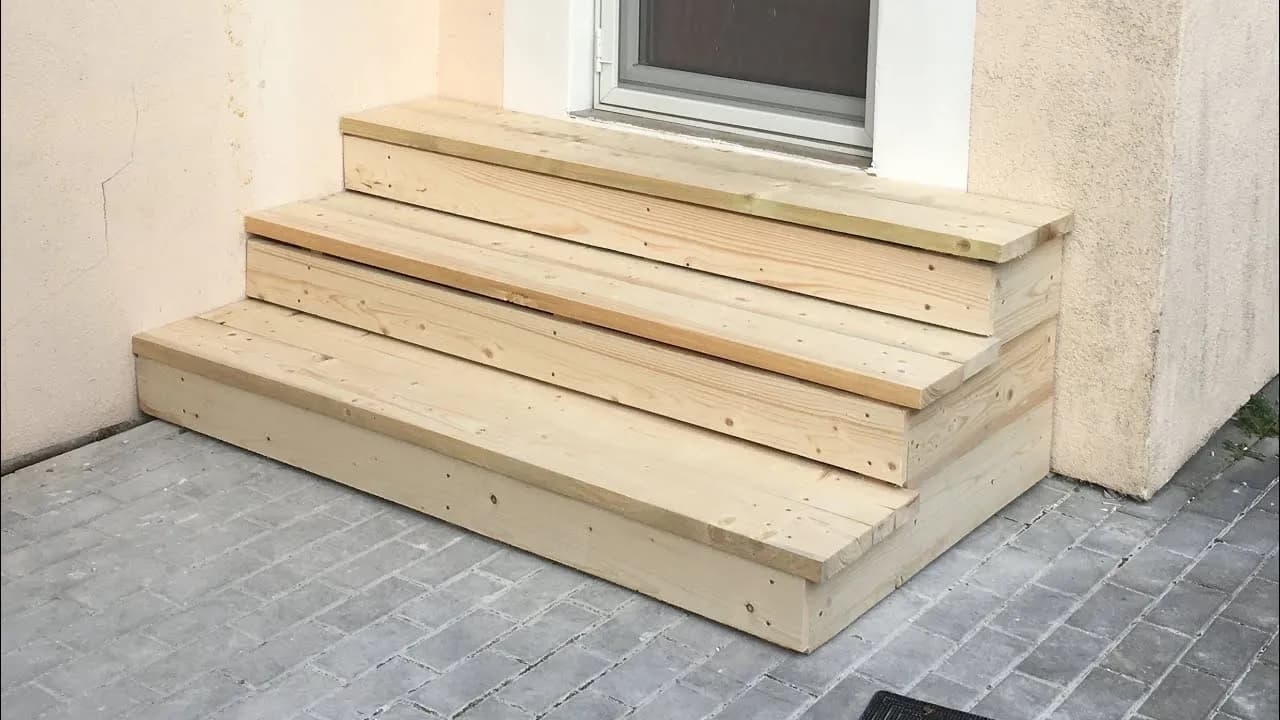 Jak zrobić schody drewniane na taras – proste kroki i wskazówki
